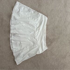 White Tennis Skirt